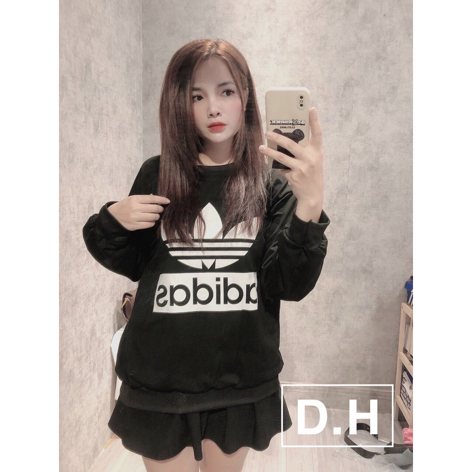 ÁO SWEATER AD LÁ CHẤT NỈ NGOẠI