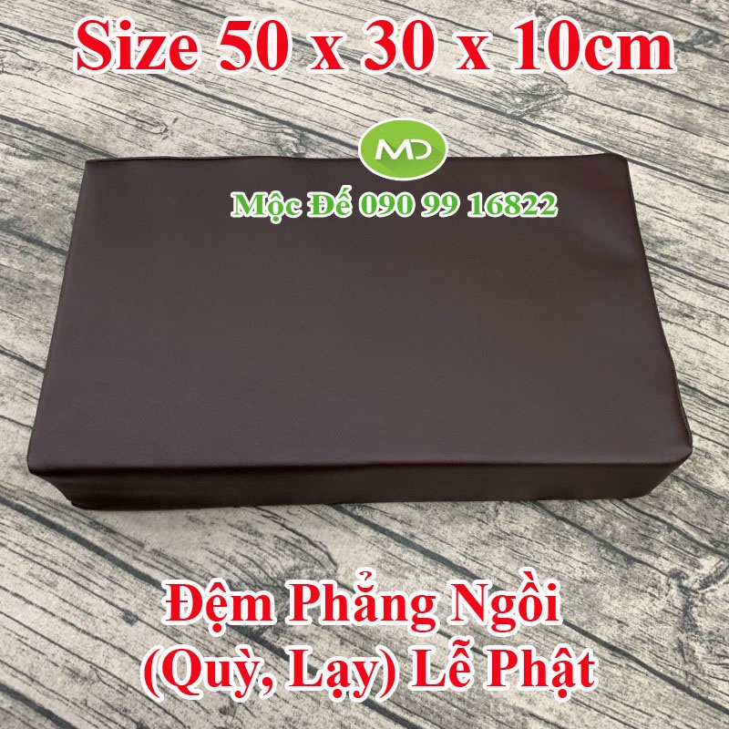Nệm Ngồi Thiền YOGI 60x50cm Phật Giáo Sang Trọng, Tinh Tế, Trang Nhã - Thiền Định Yoga Thư Giãn, Xoa Dịu Căng Thẳng
