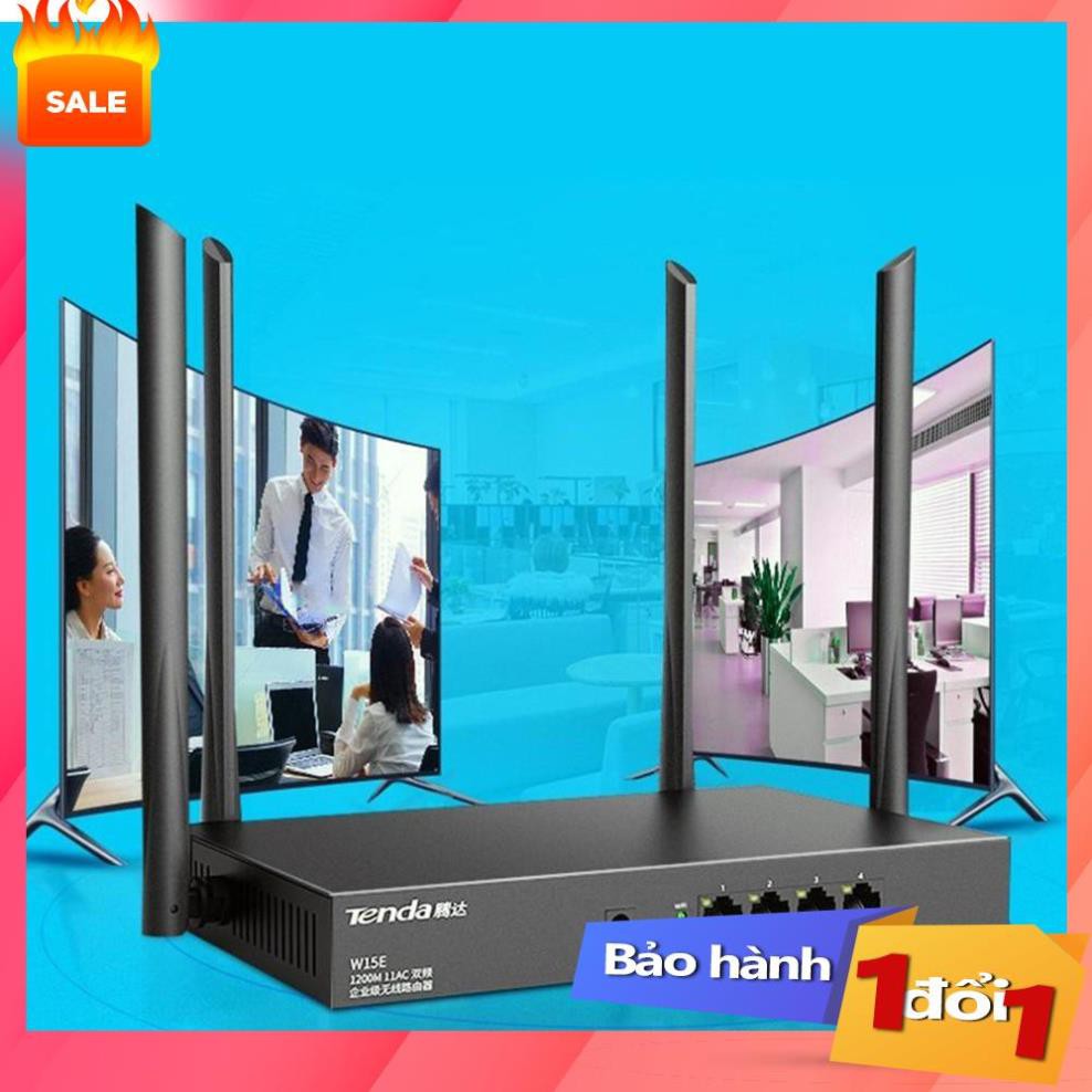 Bộ phát WIFI Tenda W15e -W18e- W20E ac1200Mps mạng doanh nghiệp 50 user -vùng phủ sóng 300m2 - Hàng Nhập Khẩu Chính Hãng | BigBuy360 - bigbuy360.vn