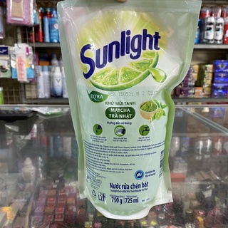 Nước rửa chén SUNLIGHT Matcha - Trà Nhật 750g