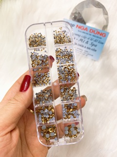 Đá gắn móng tay chân  mix size từ size 4-20