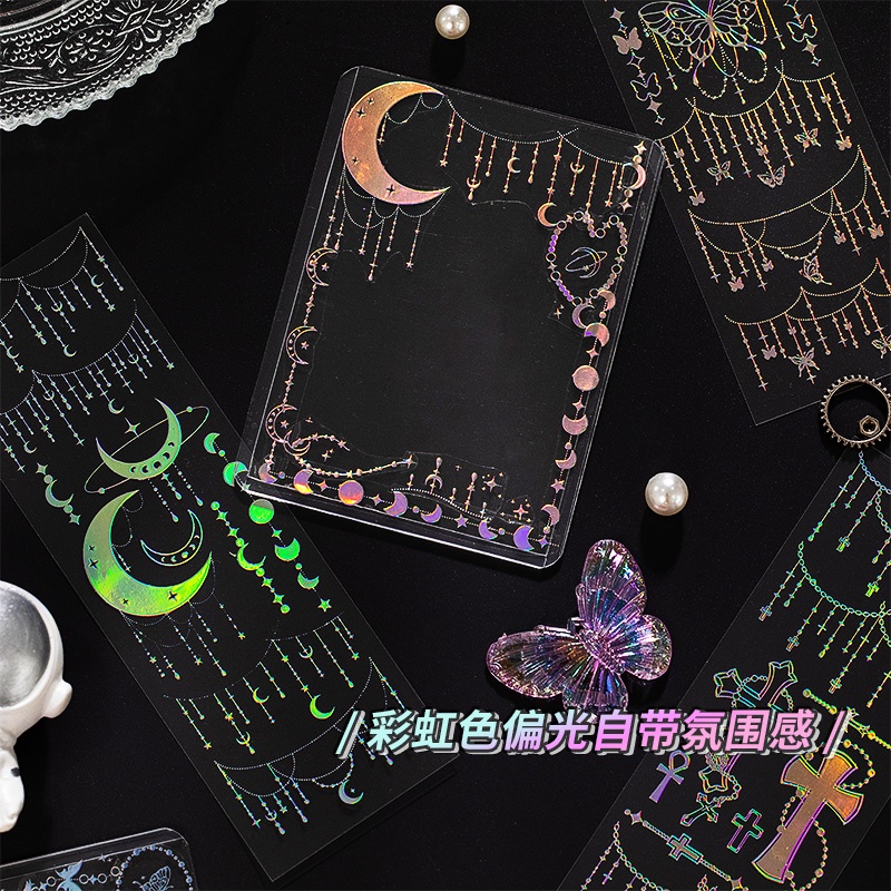 Peto Set 4 Tấm Sticker goo DIY 4 Phong Cách