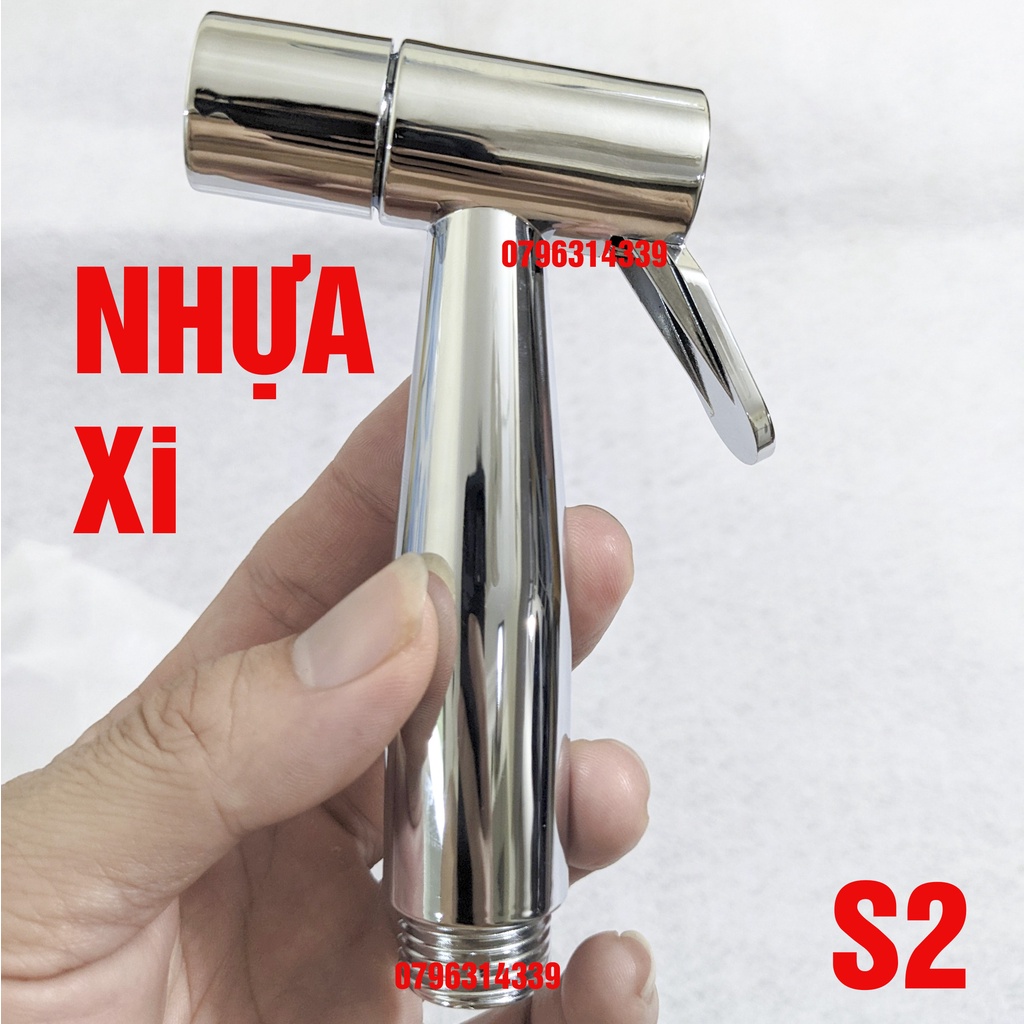 Đầu Vòi Xịt Vệ Sinh Bồn Cầu Không Dây HÀNG CAO CẤP inox 304. Tay xịt vệ sinh inox 304 không dây không cài đẹp sang trọng