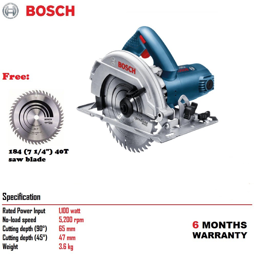 Máy Cắt Gạch Bosch GKS 140 MỚI (1400w-184mm) (06016B30K1)