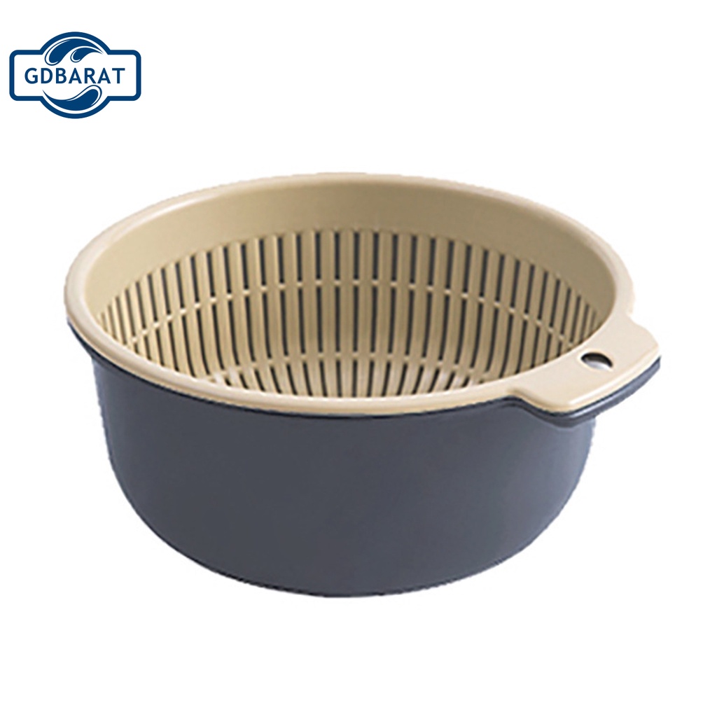 Rổ rửa rau củ quả 3 màu đa năng tiện dụng cho nhà bếp