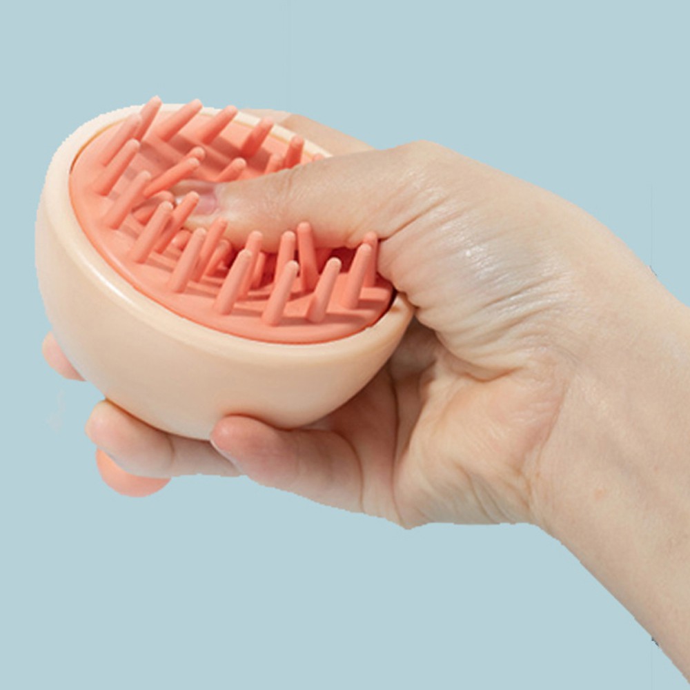 [Hàng mới về] Lược gội đầu massage tẩy tế bào chết tiện dụng nhiều màu cho nữ