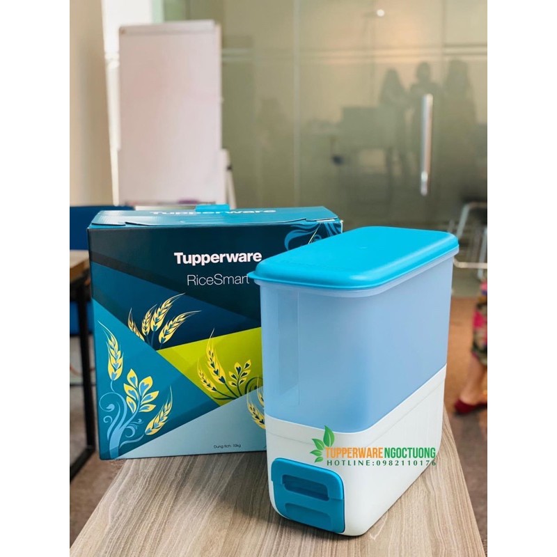 Tupperware - Thùng gạo Rice Dispenser 10kg