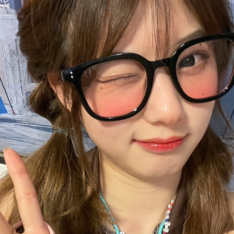 Kính Mát Gọng Vuông Chống Tia UV Nhiều Màu Sắc Thời Trang Hàn Quốc