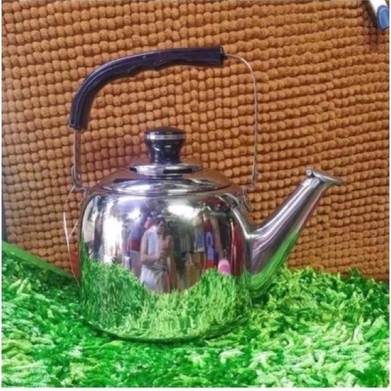 Ấm Inox Cao Cấp Tay Cầm Nhựa Hàng Thái Bền Đẹp .