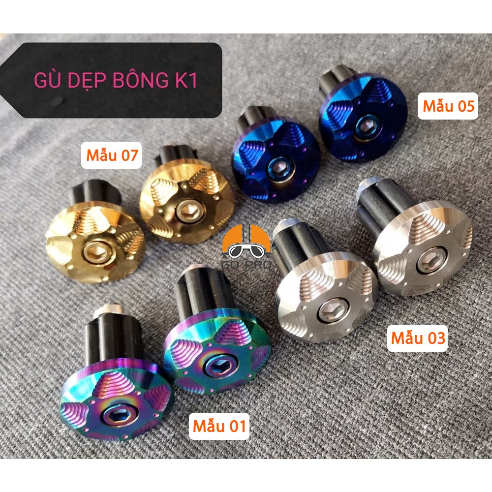 [CHÍNH HÃNG] Bộ Sưu Tập Gù Nhôm CNC Xe Máy Số 01