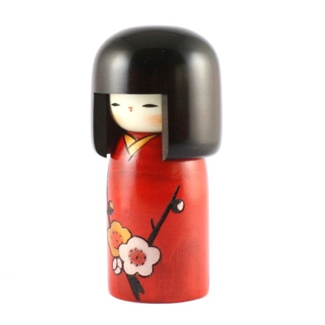 Búp bê Kokeshi, búp bê gỗ Nhật Bản, búp bê handmade cam kết hàng chính hãng Nhật Bản