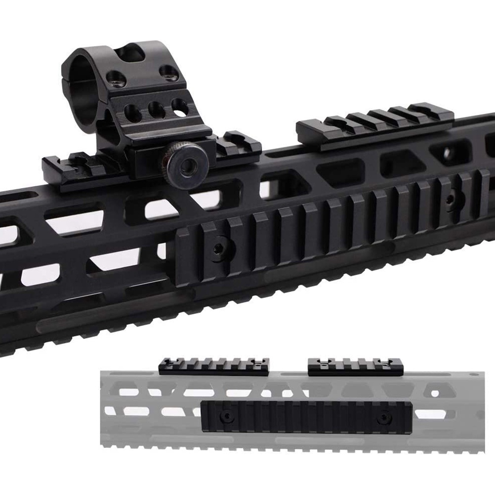 M-Lok Picatinny Rail 5 7 9 11 13 Slots Mlok Scope Mount Weaver Nylon Picatinny Side Rails