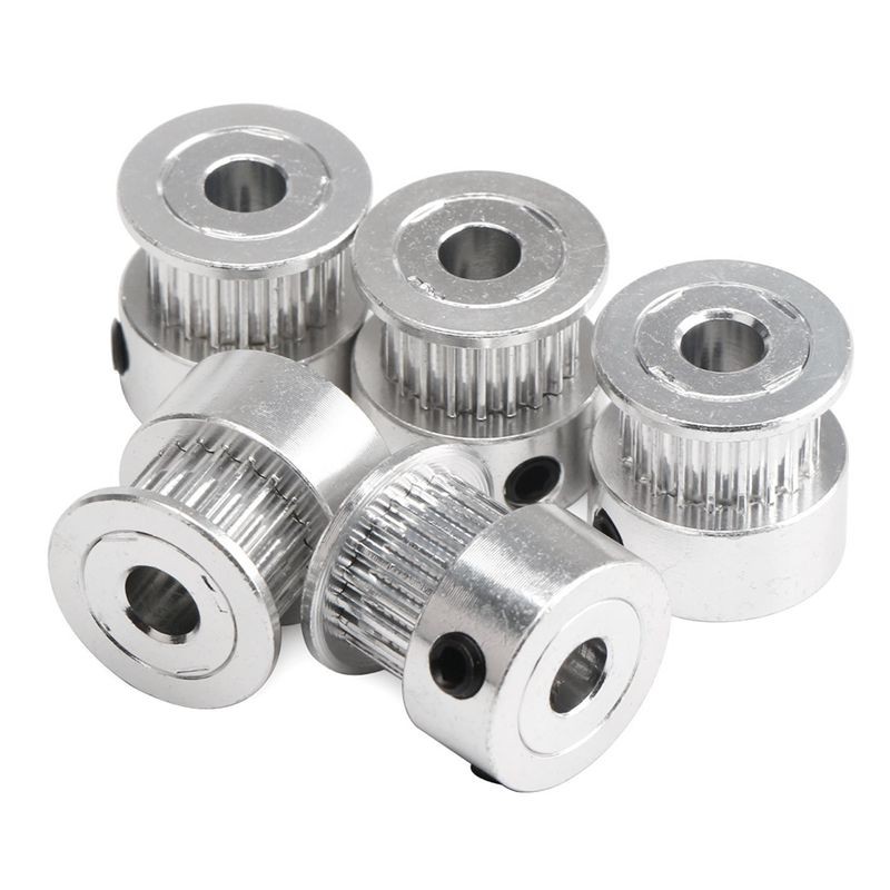 Set 5 Ròng Rọc Nhôm Gt2 20 Lỗ 5mm Rộng 6mm Và Cờ Lê Cho Máy In 3d Prusa I3 | BigBuy360 - bigbuy360.vn