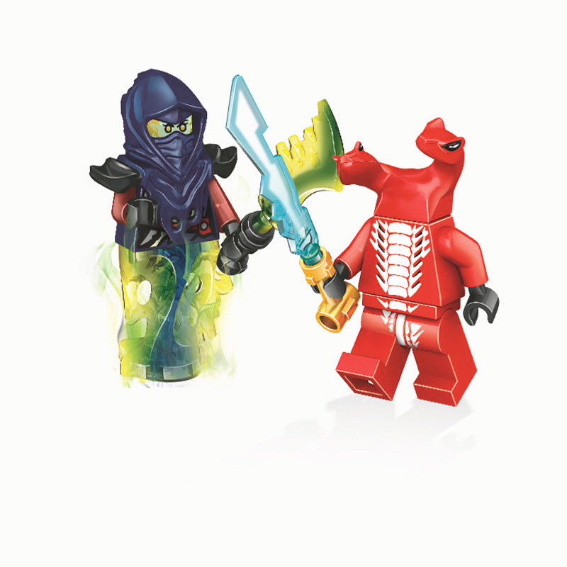 Set 24 Mô Hình Nhân Vật Ninjago Mini Trang Trí