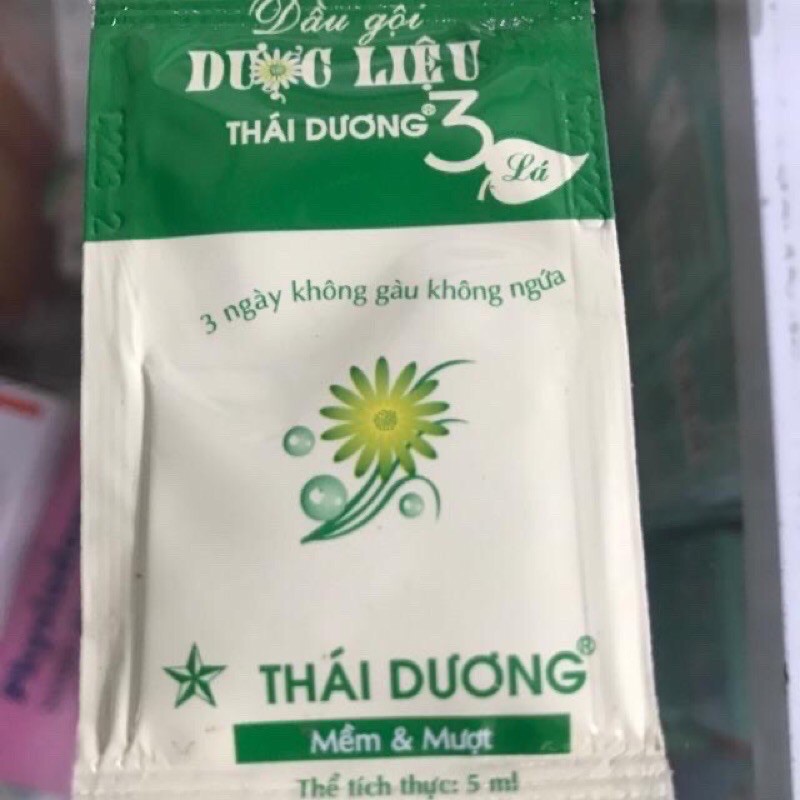 Dầu gội dược liệu thái dương 3 - 10 gói