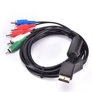 ECVN RCA Component /Composite Cable HD Audio Video Adapter for PS2 PS3 Playstation
