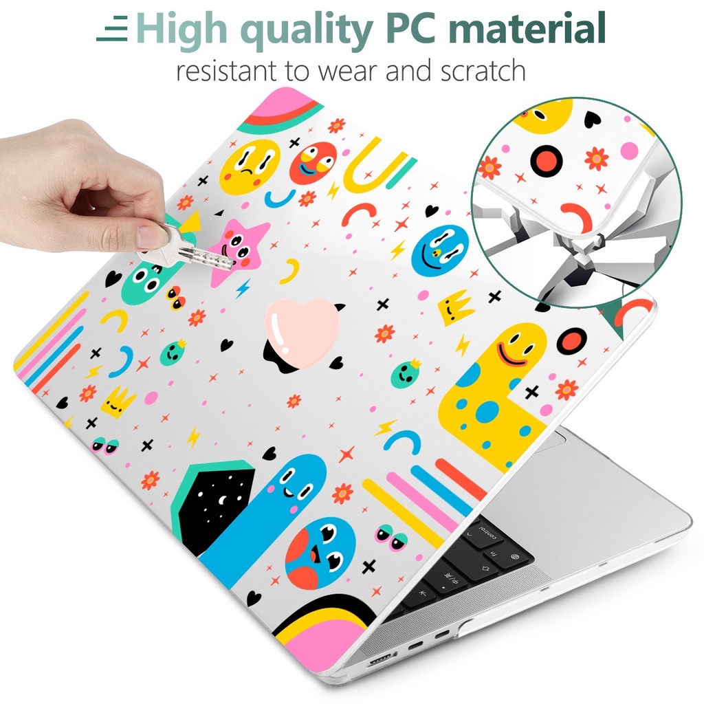 Ốp Máy Tính Bảng Cứng Cho MacBook Pro Air M2 M1 A2681 A2338 A2337 A2179 Air11 12 13 Pro14 / 15 / 16 M1 A2442 A2141 A1707 A1708 A1706 A2251
