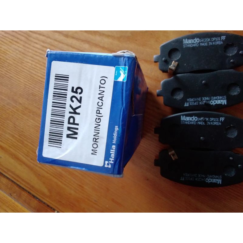 Má phanh trước KIA MORNING , HUYNDAI I10 1.2  hàng cao cấp made in Korea