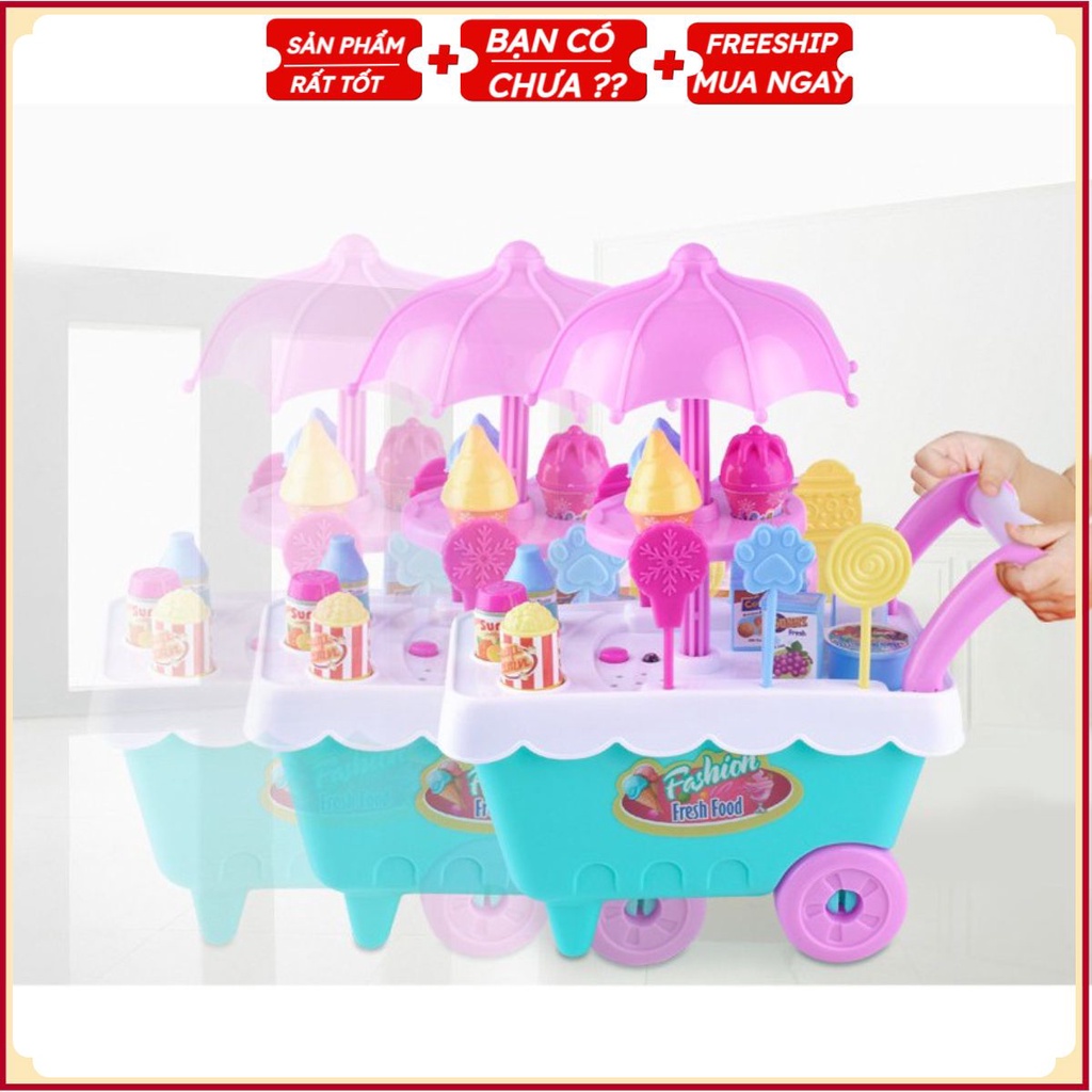 Quầy Bán Kem Đồ Chơi T1 (Giao Màu Ngẫu Nhiên)
