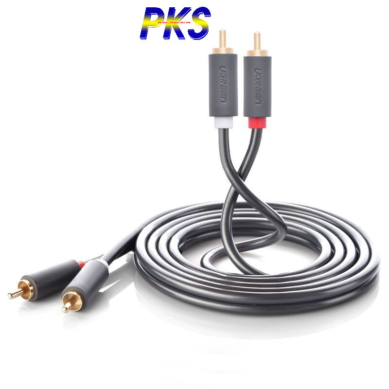 Dây cáp AV 2 đầu Hoa Sen dài 3m Ugreen 10519 - Ugreen 10519
