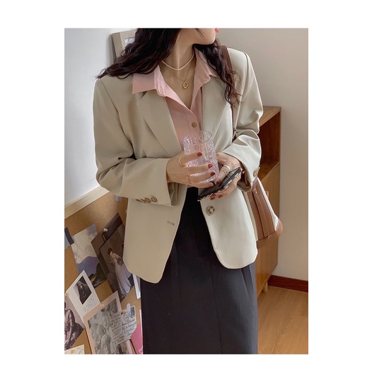 Áo khoác Blazer nữ, áo vest nữ form hàn