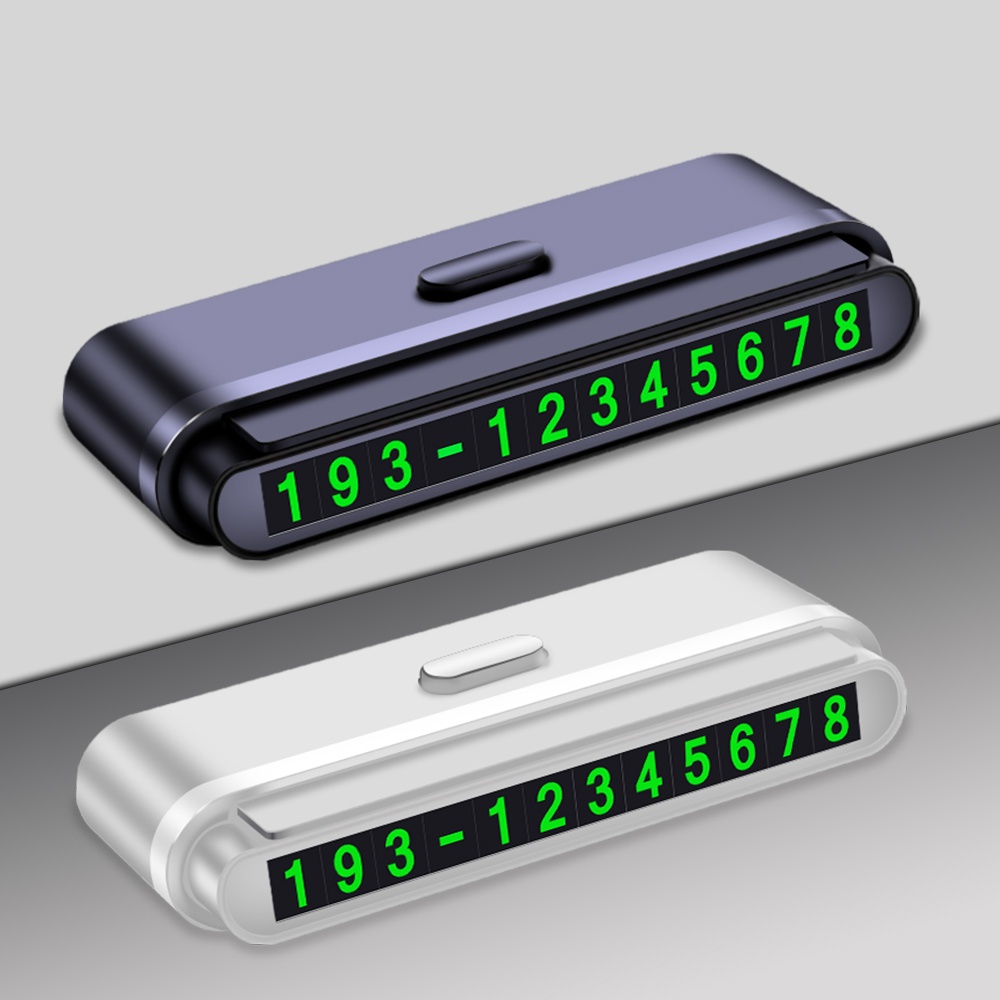 Bảng số điện thoại đỗ xe hơi tạm thời tiện dụng