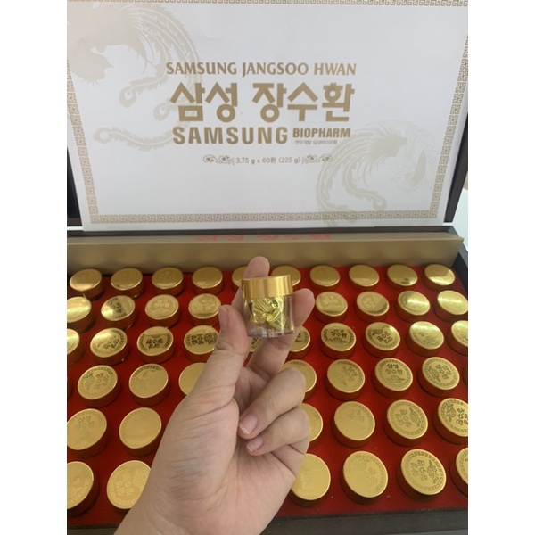Viên Bổ Não Trầm Hương SAMSUNG JangSoo Hwan Bio Pharm Hàn Quốc 60 viên Hộp gỗ đen ❤️