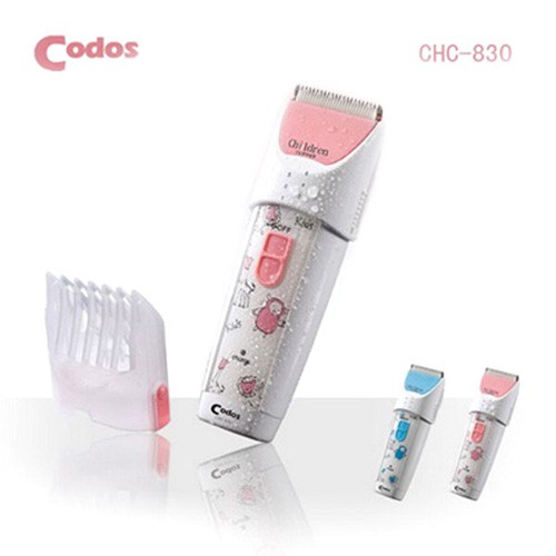 Tông đơ cắt tóc trẻ em Codos CHC-830 xanh hồng