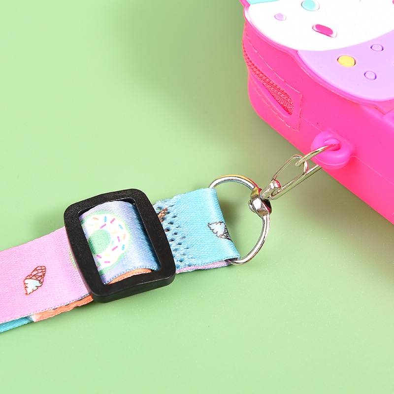 Túi Đeo Chéo Hình Que Kem Đáng Yêu Bằng Silicone