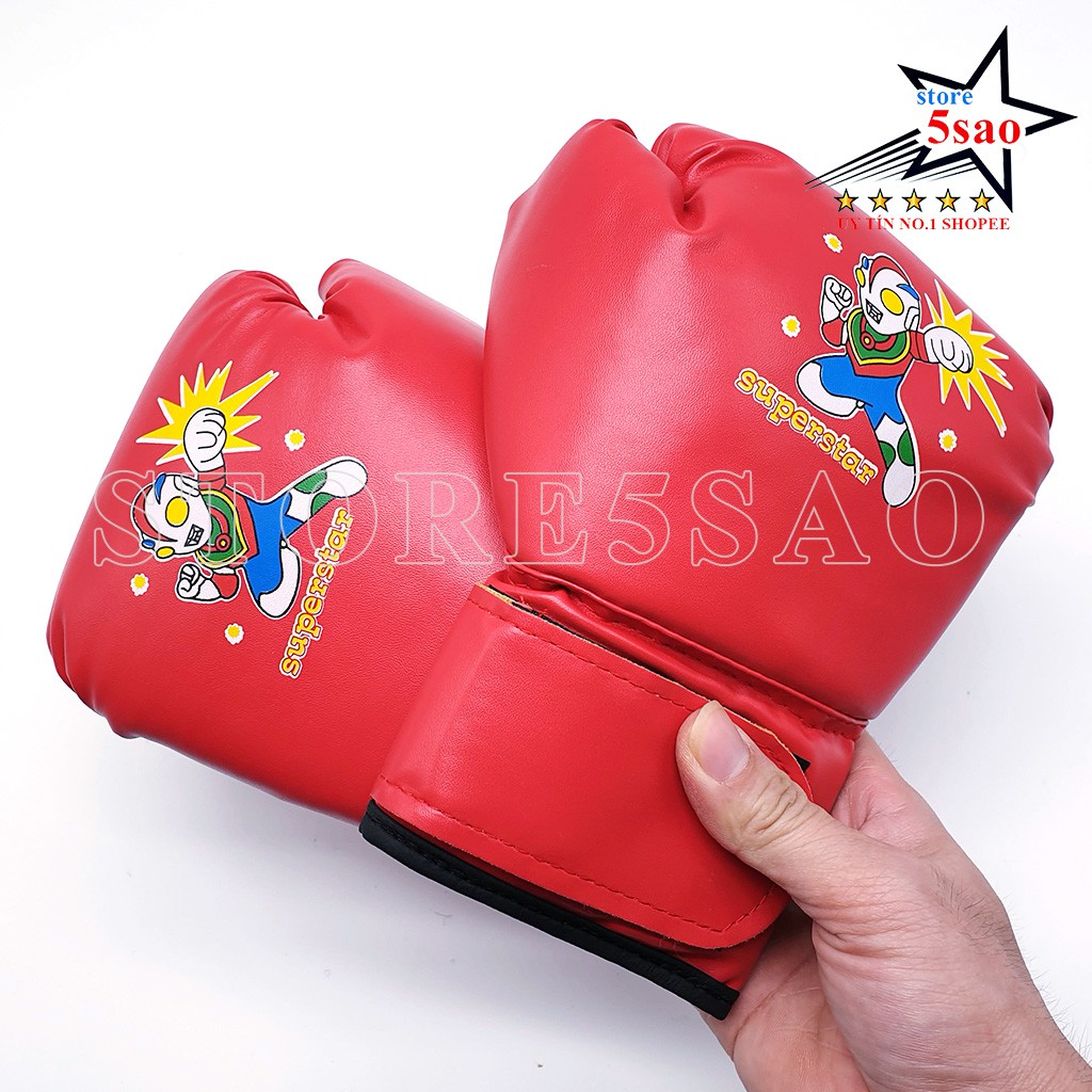 🎁 Găng tay đấm bốc trẻ em giá rẻ ⚡FREESHIP⚡ Găng tay boxing trẻ em tập võ