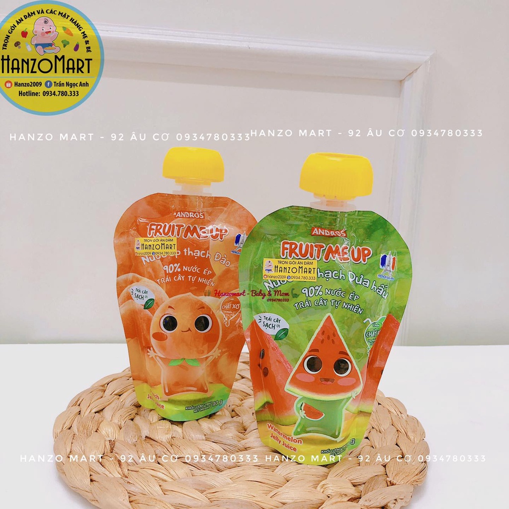 Nước ép thạch trái cây FRUIT ME UP cho bé