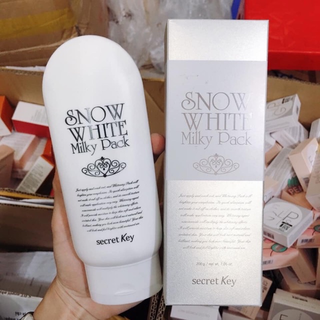 Kem tắm trắng Snow White Milky Pack ( Face & Body)