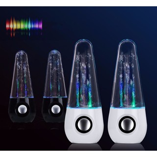 Loa Vi Tính Phun Nước Theo Nhạc Tháp Tròn 3D