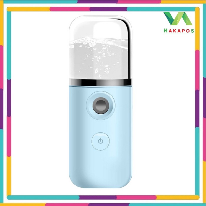 Quạt hơi nước,Máy Xông,Máy phun sương mini Nano màu xanh cực đẹp