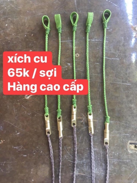 Xích Chân Chim Cảnh Cu Gáy
