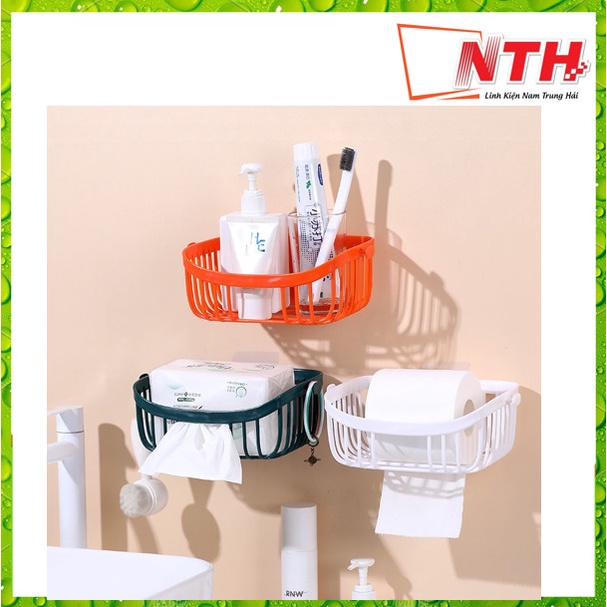 Giỏ đựng vật dụng khăn giấy dán tường
