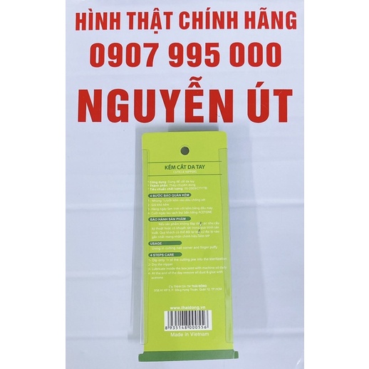 kiềm cắt da tay vip D 555 kèm dũa móng