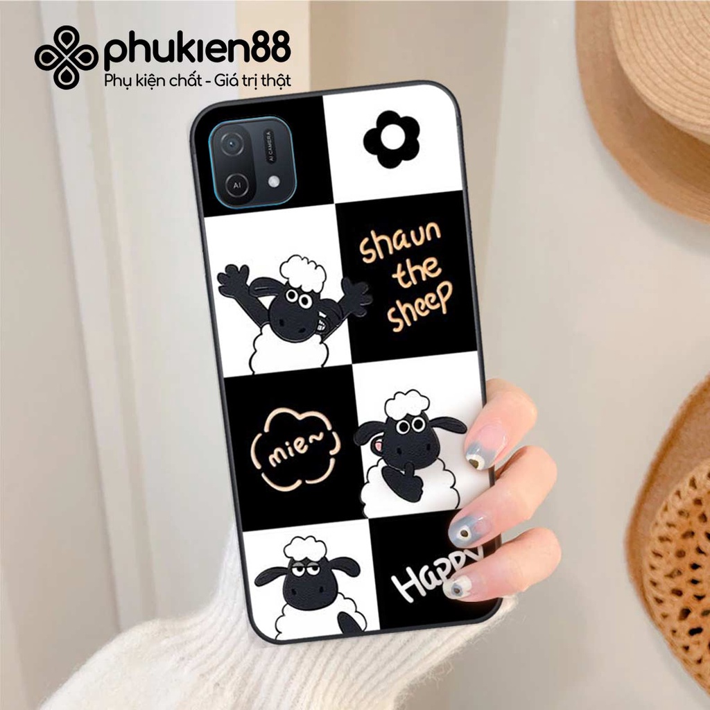 Ốp lưng điện thoại Oppo A16k astronaut, bear leopart, sheep, vỏ ốp rẻ bền đẹp