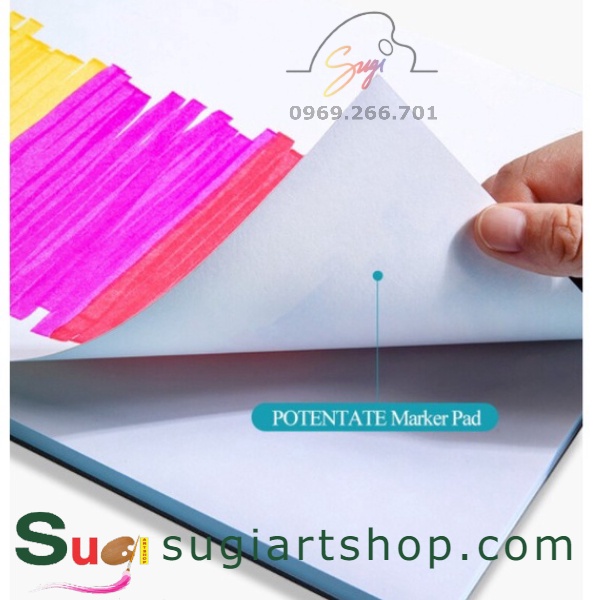 Sổ vẽ marker POTENTATE - POTENTATE Marker Pad
