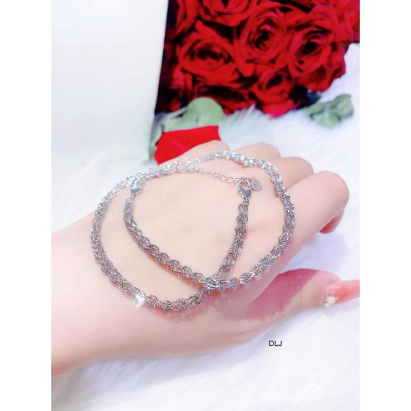 LẮC TAY PHỤNG BẠC Ý XI KIM