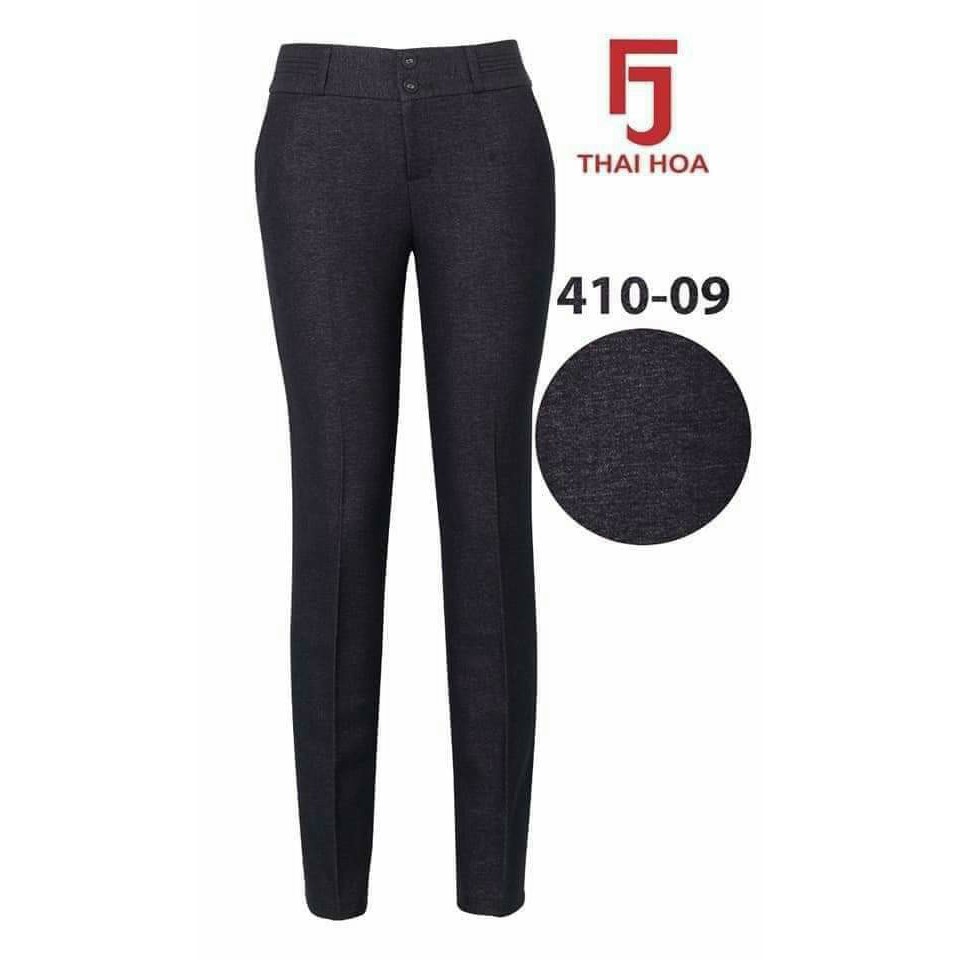 Quần tây Thái Hòa màu xám tiêu đậm 835-01 | BigBuy360 - bigbuy360.vn