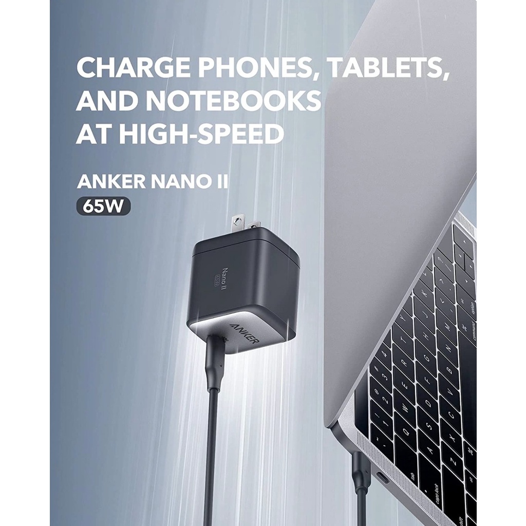 Củ Sạc Anker Nano II A2663 65W GaN 2nd,A2664 45W,A2665 30W