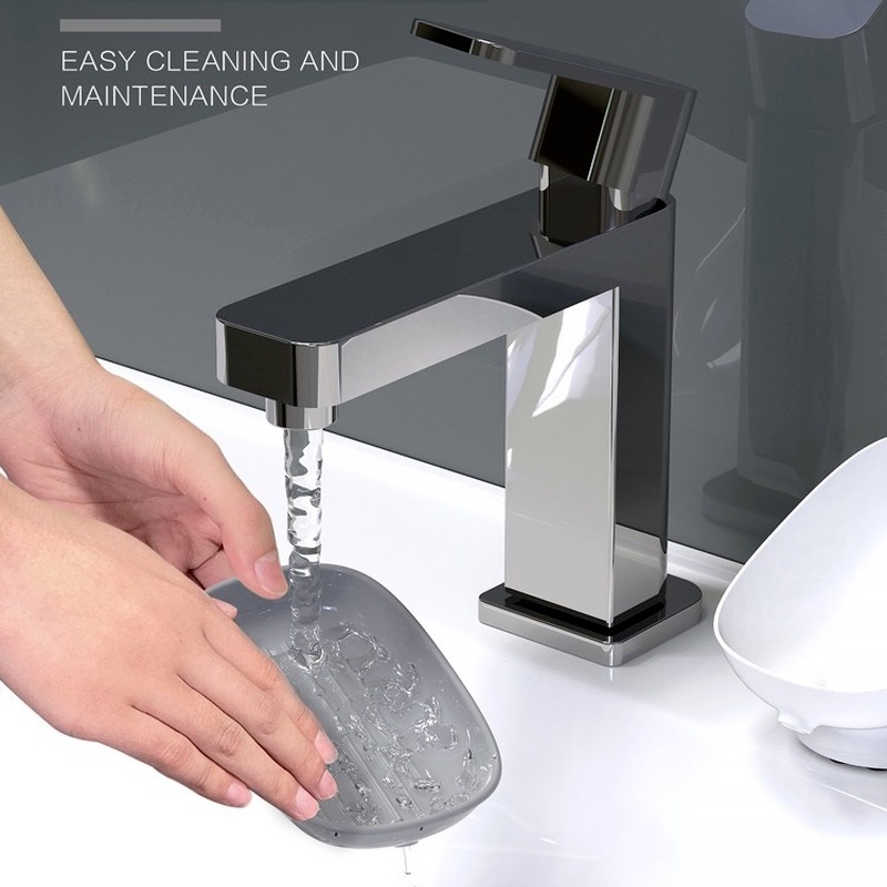 Khay Đựng Xà Phòng Hai Tầng Ráo Nước Có Giác Hút Mạnh Thời Trang Cho Nhà Bếp Nhà Tắm