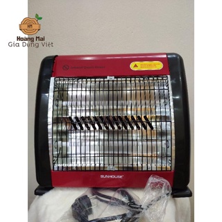 [CHÍNH HÃNG] Sưởi hồng ngoại SUNHOUSE 2 bóng- Kiểu dáng nhỏ gọn, tiết kiệm diện tích - Cam kết sản phẩm giống ảnh 100%