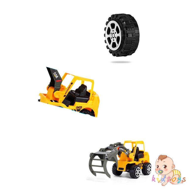 Boy Toy Car Excavator Color Random Child Inertia Model Engineering Car