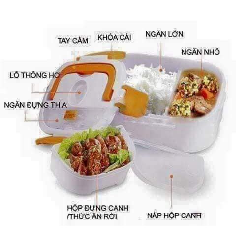 Hộp hâm nấu cơm điện MAGIC KOREA A-06 công suất 40W nấu hâm giữ nhiệt