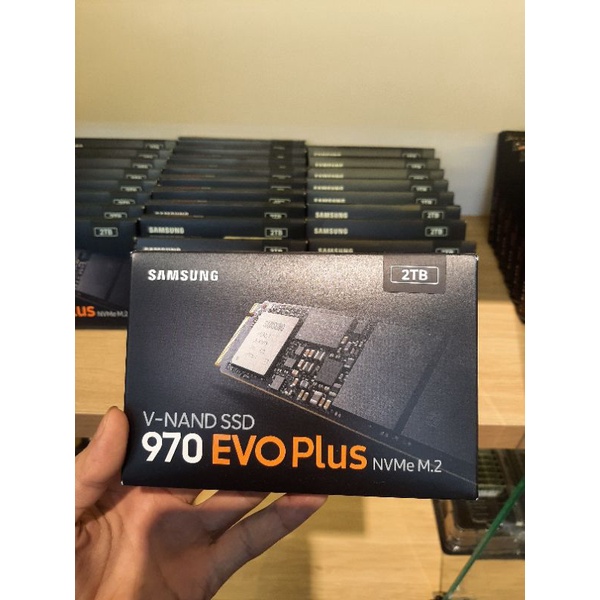 Ổ cứng SSD Samsung 970 Evo Plus 2TB M.2 PCIe NVMe 2280 - Gen3 x4 MZ-V7S2T0BW | WebRaoVat - webraovat.net.vn