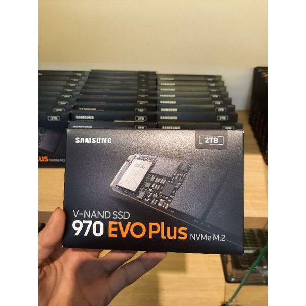 Ổ cứng SSD Samsung 970 Evo Plus 2TB M.2 PCIe NVMe 2280 - Gen3 x4 MZ-V7S2T0BW