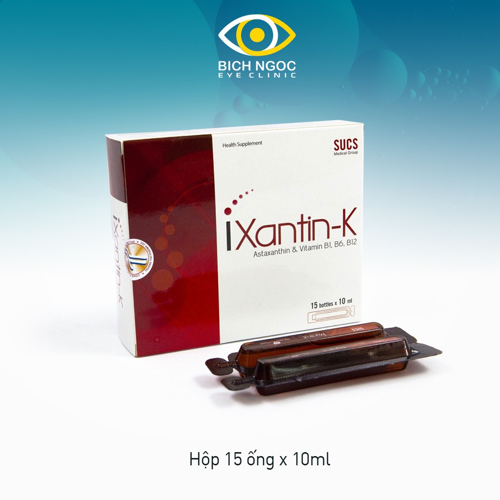Ixantin - K Bổ Mắt Trẻ Em Dạng Ống/ Dễ uống / Tiện lợi