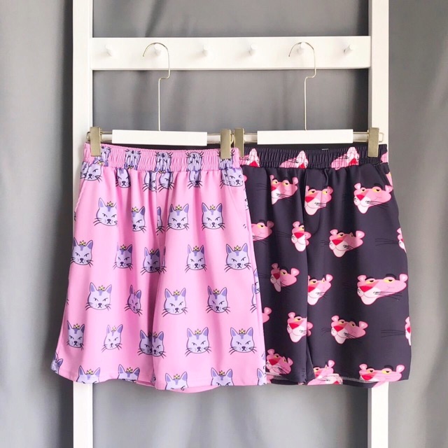 [ 19 mẫu ] Quần short cartoon Bơ Avocado Kì lân Unicorn Cúc Daisy Simpson Stitch BMO Chuối Tata Shooky Vịt Khủng Long